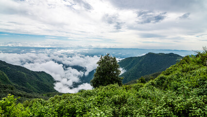 Sir George Everest peak is the most tranquil location to visit near Mussoorie, Uttarakhand