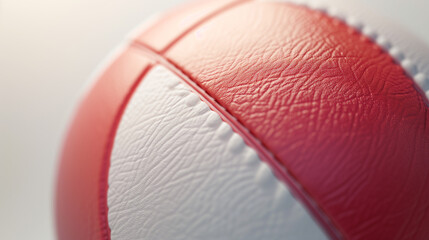 Close up of a volleyball ball