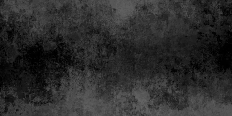 Fotobehang Black decay steel.close up of texture dirty cement retro grungy illustration wall background rustic concept.blurry ancient concrete textured grunge surface.chalkboard background.  © vector queen