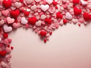 Obraz premium heart frame valentine day