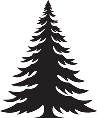 Gingerbread House Haven Christmas Tree Vector Set Whimsical Elf Hat Trees Vector Elements for Playful Holiday