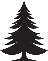 Whimsical Elf Hat Trees Vector Elements for Playful Holiday North Star Nights Vector Icons for Stellar Christmas Trees