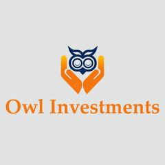 owl business abstract logo design