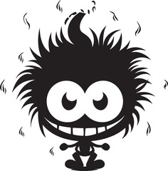 Wanted Poster Pose Vector Cowboy with Gun Emblem Spooky Sweetie Cute Halloween Vector Logo