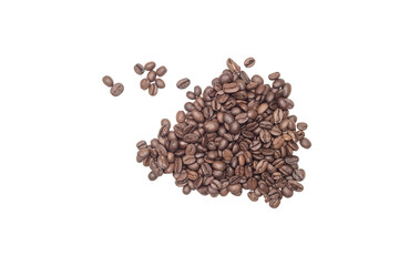 Coffee beans with no background png
