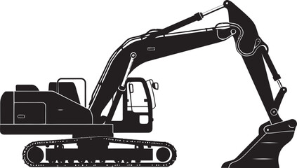 Industrial Innovator Excavator Vector Logo Ground Goliath Vector Emblem of Excavator Design