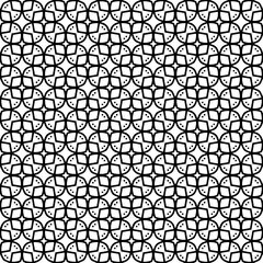 Black seamless abstract pattern. Overlay for background and backdrop. Ornamental design. PNG graphic illustration with transparent background.