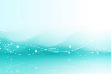 Aqua minimalistic background with line and dot pattern