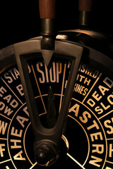 engine order telegraph in stop position © Björn Wylezich