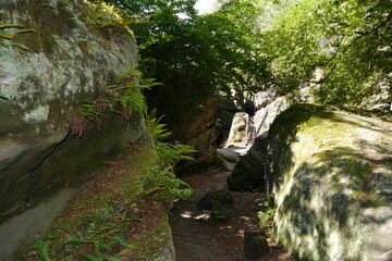 Felsenlabyrinth Langenhennersdorf in der Sächsischen Schweiz