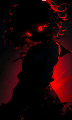 silhouette of a person