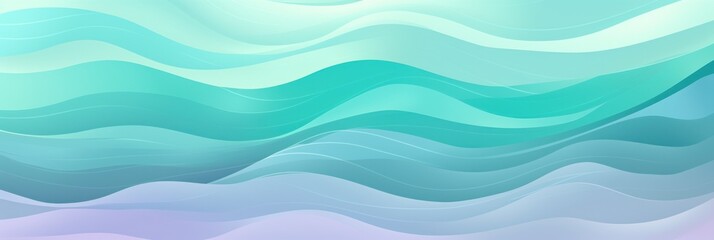 Aqua seamless pattern of blurring lines in different pastel colours