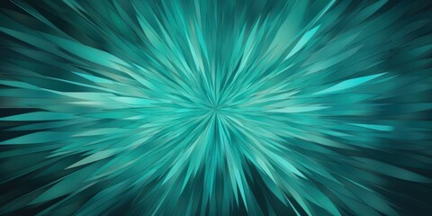 Aqua striking artwork featuring a seamless pattern of stylized minimalist starbursts