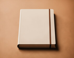 Book mockup with no text