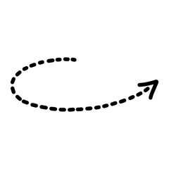 Line dotted arrow.