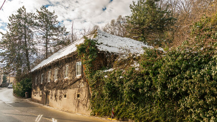 old house in the woods