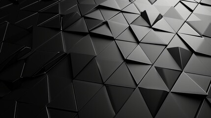 Monochromatic elegance: the interplay of light and shadow among geometric shapes evokes a sense of mystery and intrigue