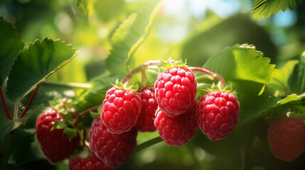 raspberry on a branch