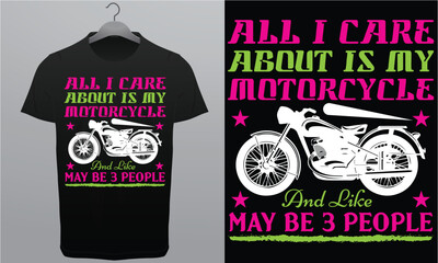 It allows motorcycle Riders T-Shirt Design Vector print Ready.