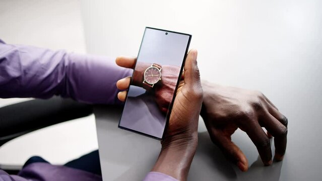 Try Virtual Fashion Watch Or Wristwatch On Hand