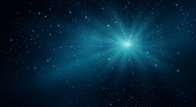 abstract background with bright stars and particles © Tim