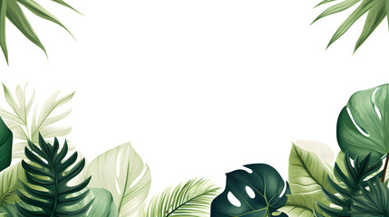 Watercolor tropical leaves background,,
Set of three tropical backgrounds with leaves and abstract elements Pro Vector
