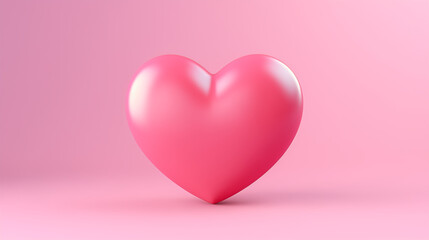 pink valentine heart