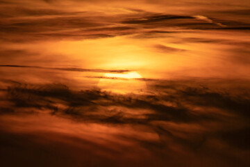 puesta de sol