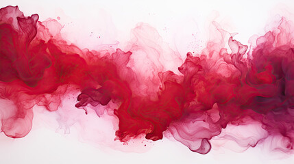 abstract red smoke