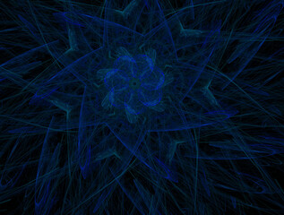 Imaginatory fractal abstract background Image