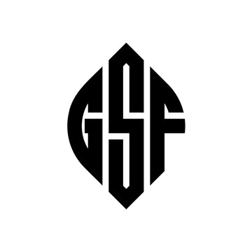 GSF logo. GSF letter. GSF letter logo design. Initials GSF logo linked with circle and uppercase monogram logo. GSF typography for technology, business and real estate brand.