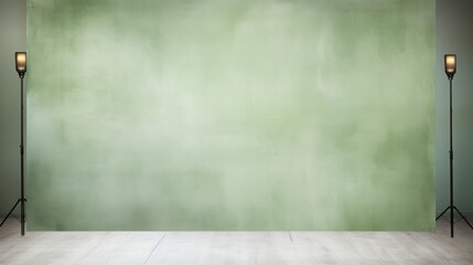 light green canvas backdrop with texture, copy space, 16:9