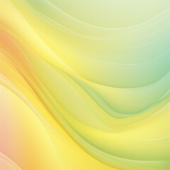 Fototapeta premium Lemon pastel iridescent simple gradient background 