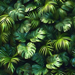 Green Wall Seamless for background