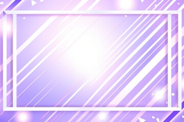 Lilac simple clean geometric frame 