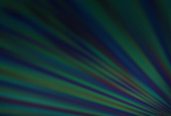 Obraz premium Dark BLUE vector backdrop with long lines.