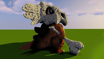 concept fantastic cartoon sculpture