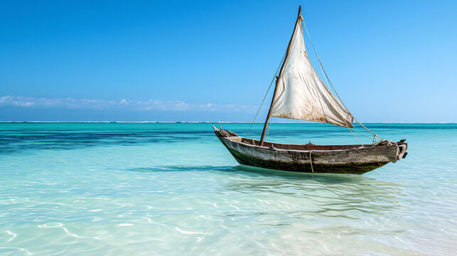 boat on the sea