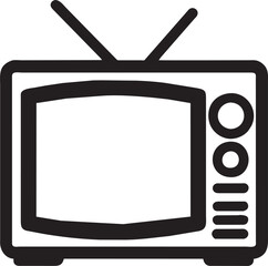 vintage tv, icon