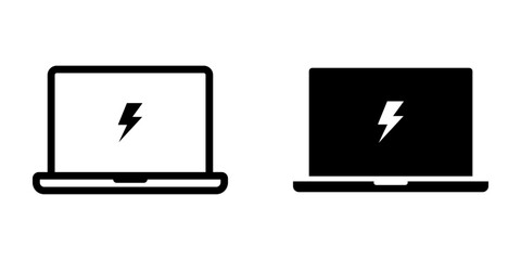 Laptop Icon. for mobile concept and web design. vector illustration