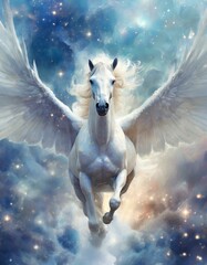 Pegasus in the sky