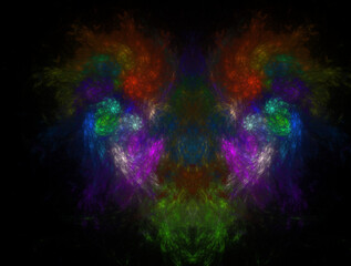 Imaginatory fractal abstract background Image