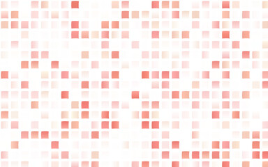 Light Red vector pattern in square style. Decorative design in abstract style with rectangles. Pattern can be used for websites.