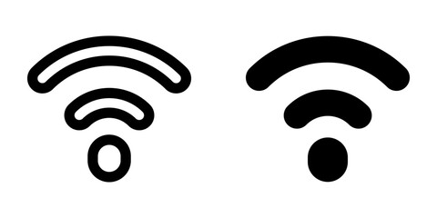 Wifi Icon. for mobile concept and web design. vector illustration