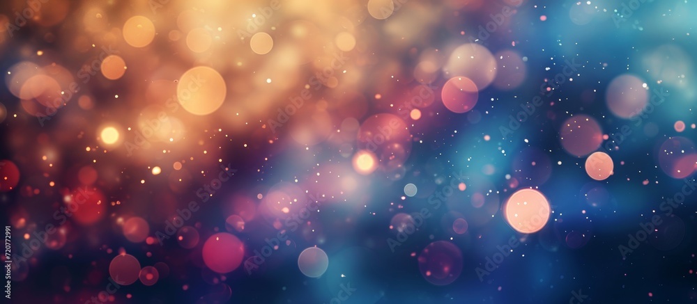 Wall mural mesmerizing bokeh: a collection of blurred backgrounds with stunning bokeh effects
