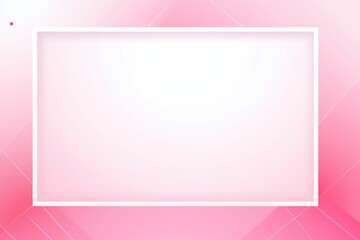Pink simple clean geometric frame