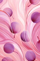 Plum seamless pattern of blurring lines in different pastel colours, watercolor style