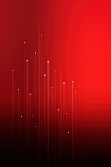 Red minimalistic background with line and dot pattern