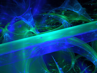 Imaginatory fractal abstract background Image