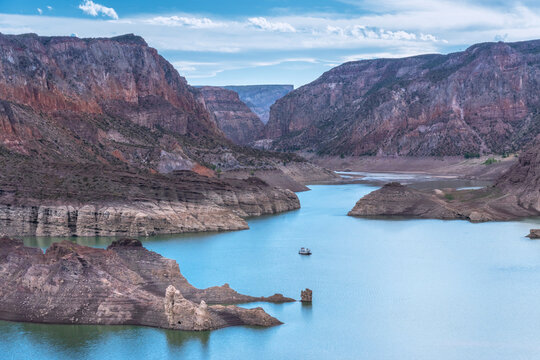 Ca&ntilde;on del Atuel River, San Rafael,  Mendoza, Cuyo, Argentina.